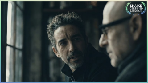 OpenArt – Two Men in a Coffee Shop