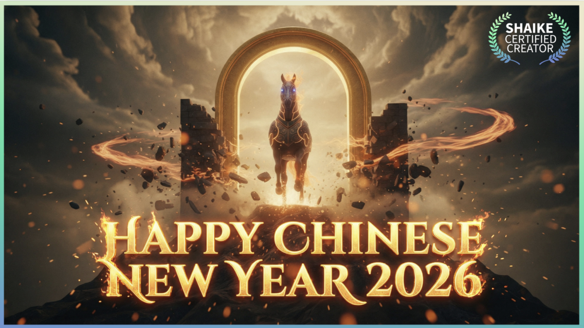 CHINESSE NEW YEAR FIRE HORSE ZODIAC 2026