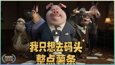 Just Here to Nab Some Fries at the Pier