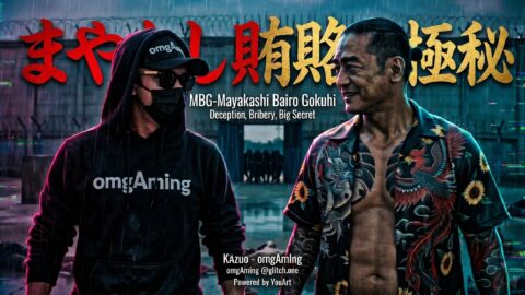 “まやかし 賄賂 極秘””Mayakashi Bairo Gokuhi”