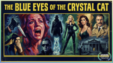 The Blue Eyes Of The Crystal Cat