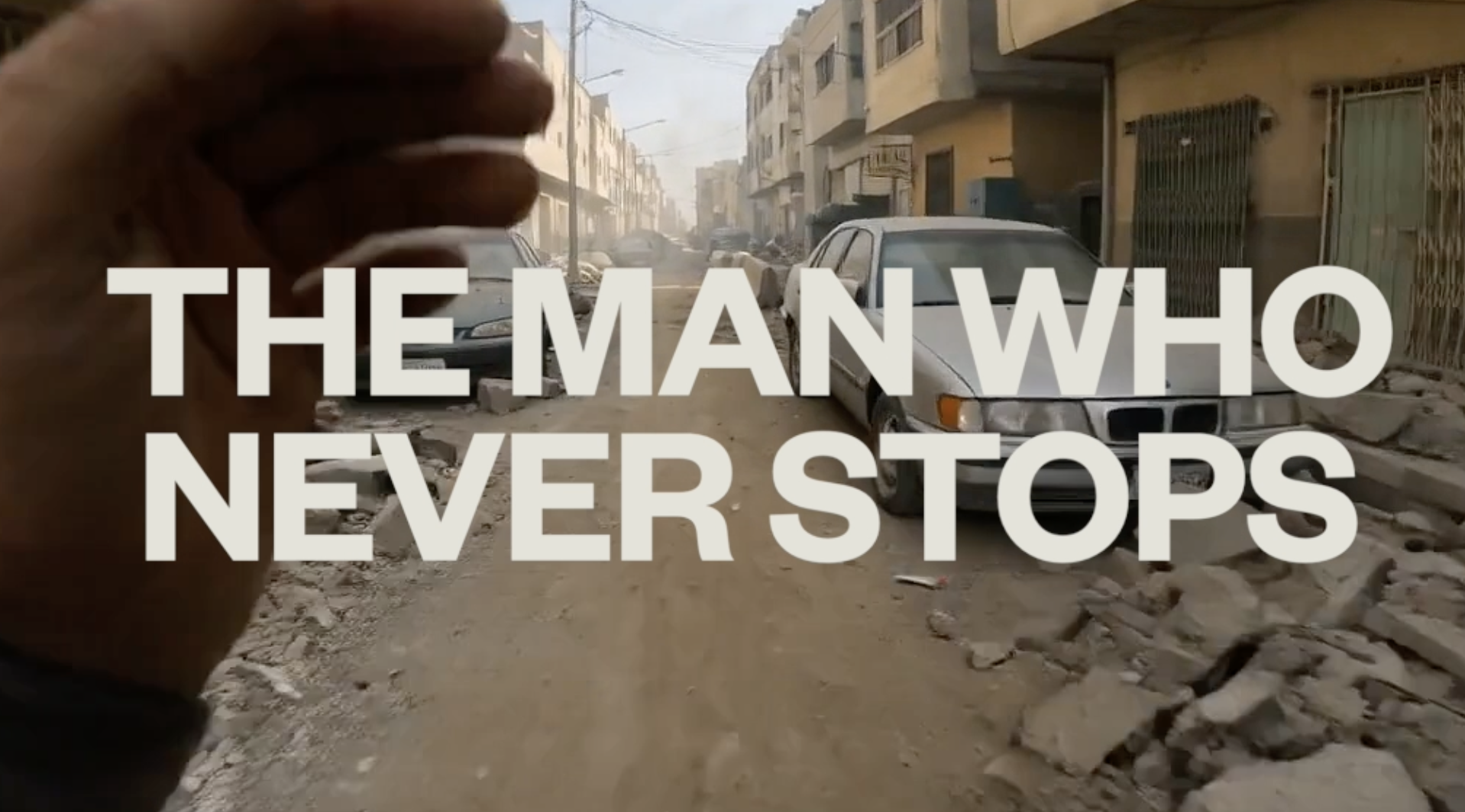 The Man Who Never Stops