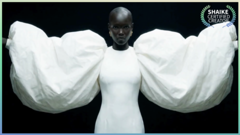 BLANC NOIR | Haute Couture Fashion Film 2026 — Cinematic Slow Motion Editorial