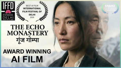 Award Winning AI Film | The Echo Monastery | Winner of IFFD Hackathon 2026
