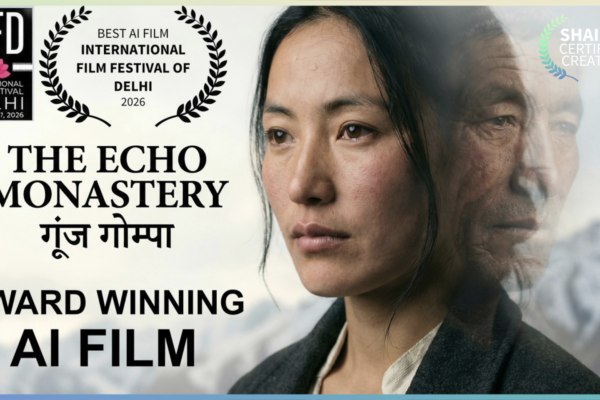 Award Winning AI Film | The Echo Monastery | Winner of IFFD Hackathon 2026