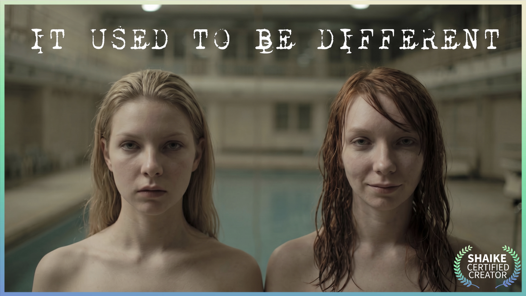 IT USED TO BE DIFFERENT