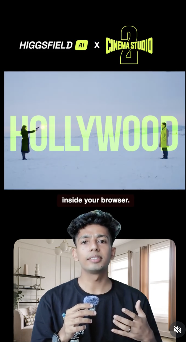 Comment “CINEMA” and I’ll DM you the link