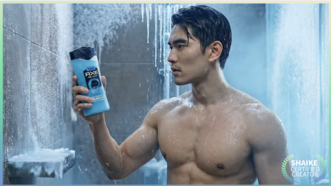 Fictional advertisement for Axe