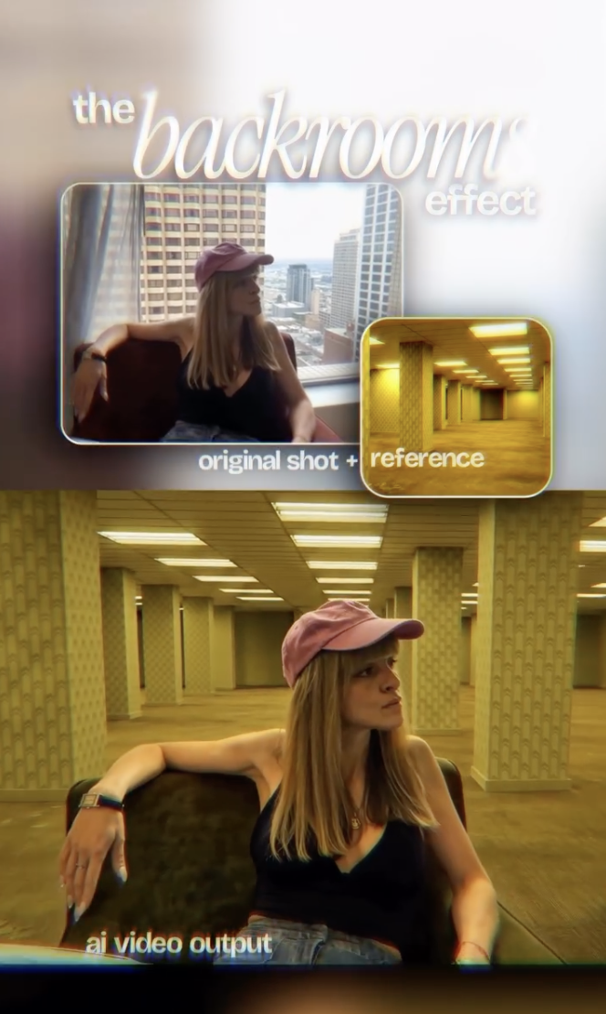 Comment „rooms“ for my workflow + image reference you can use to build your own backrooms effect!