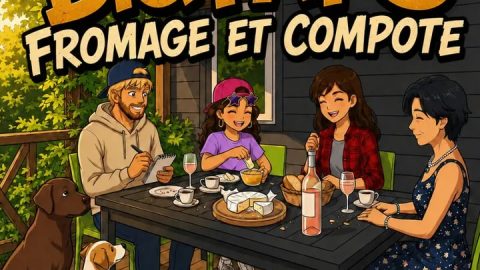 Fromage et Compote (Cheese and Apple Sauce)