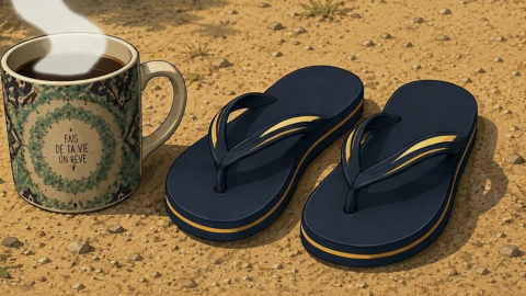 BigPap’s en Tong (BigPap’s in Flip-Flops)